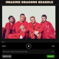 Imagine Dragons Heardle