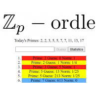 Zp-ordle